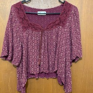Hollister BOHO top